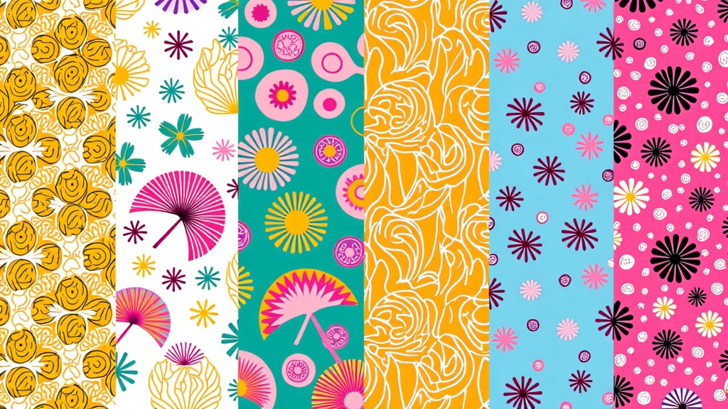 AI-generated patterns for textiles that mimic and abstract natural biological structures like leaf veins, cellular formations, or exotic animal prints, transformed into seamless repeats.