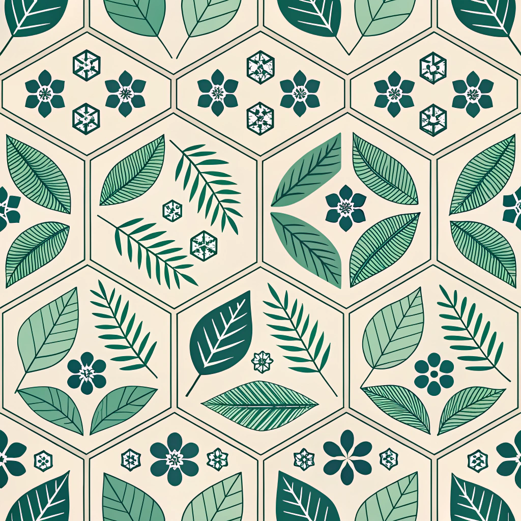 Zero-Waste Tessellating Modules: Develop interlocking pattern units that ensure complete coverage without ink or material waste at print edges, suitable for techniques like screen or block printing.