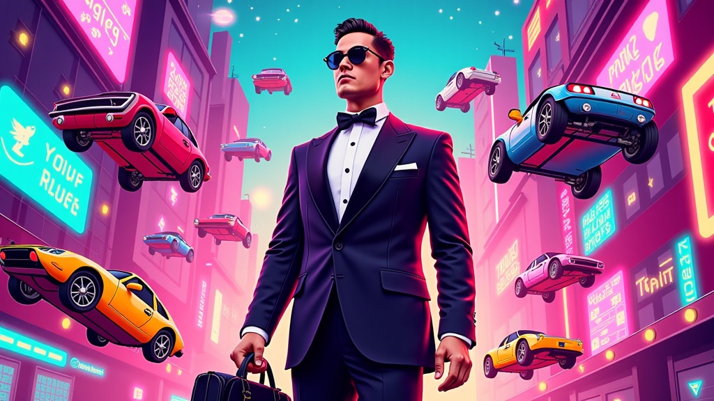 AI Genre-Blend Posters: Commission AI to create movie posters that reimagine a classic film by blending its core elements with the stylistic tropes of an entirely different movie genre (e.g., a classic drama reimagined as a futuristic sci-fi epic by AI).