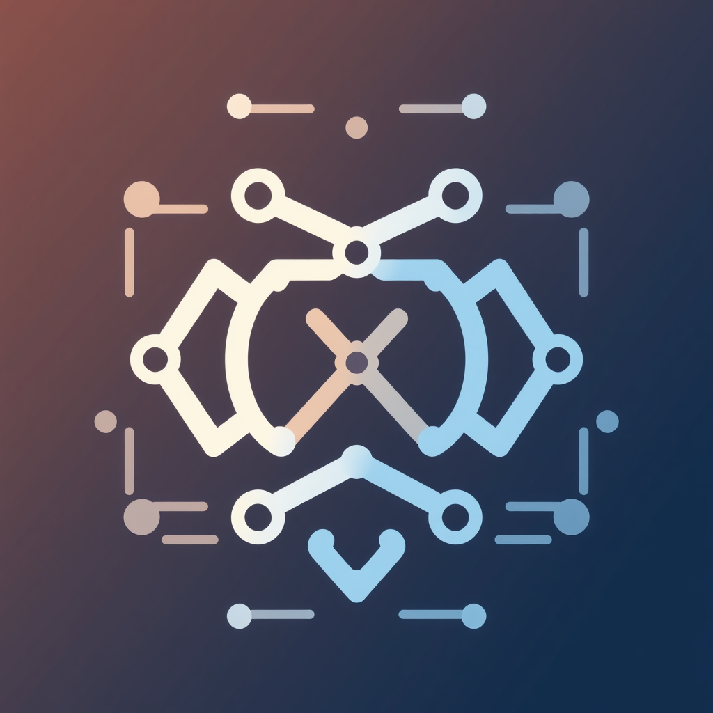 Generative AI Icon Designs - Algorithmic Growth Pictograms