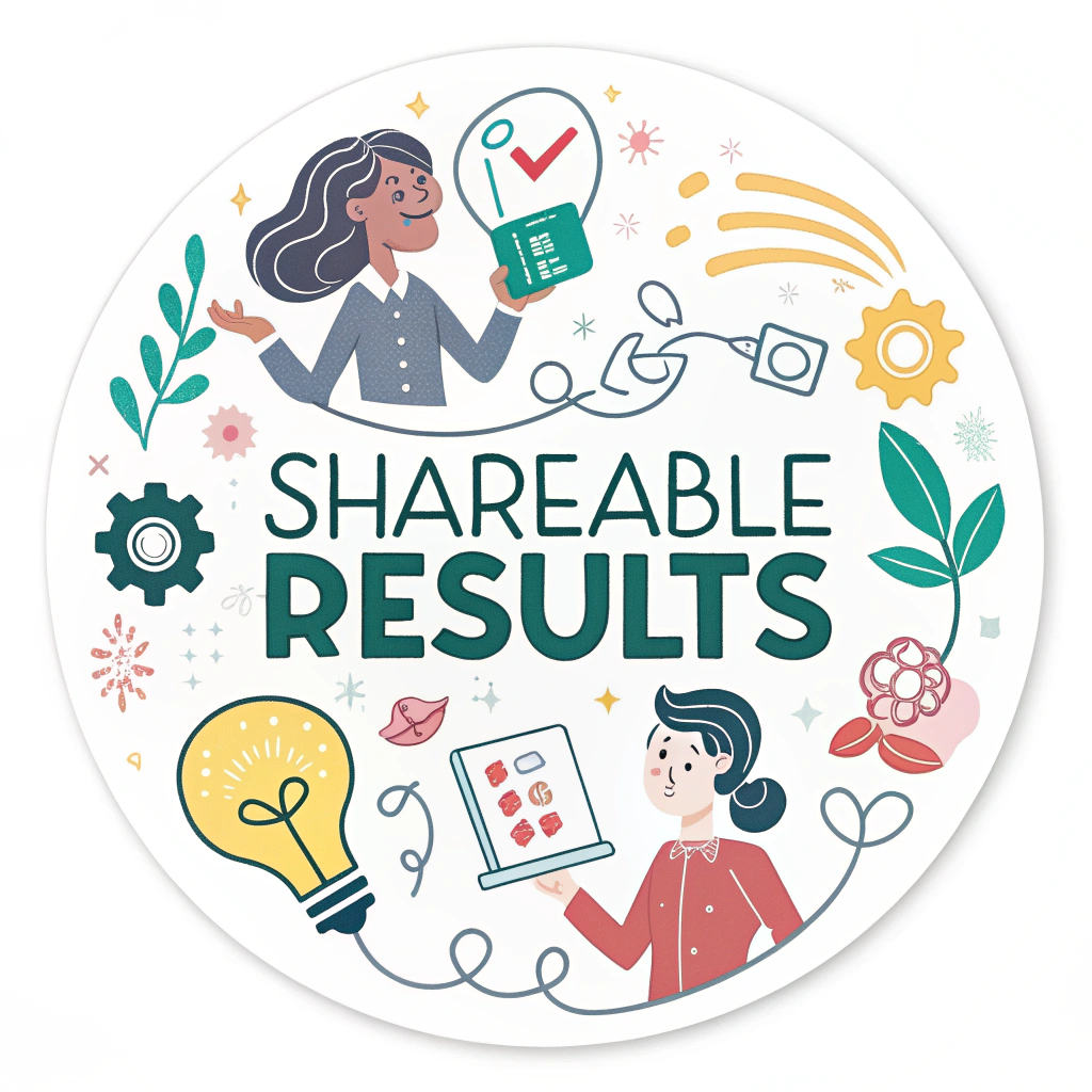 An interactive quiz that tests users' knowledge of female innovators and their contributions, with shareable results.