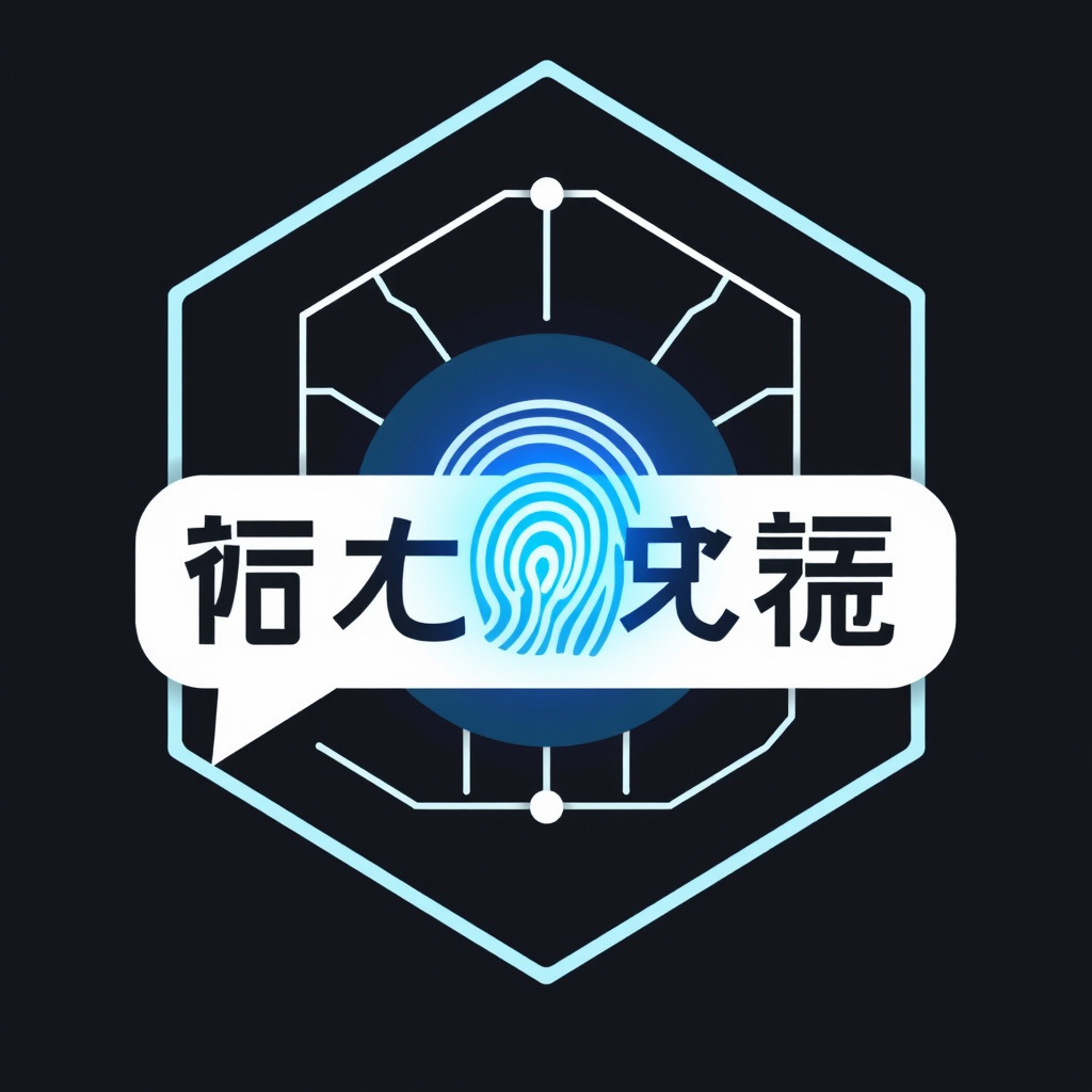 Translated text: Cybersecurity Icon Designs - Digital Fingerprint & Eye: Biometric Access & Vigilance