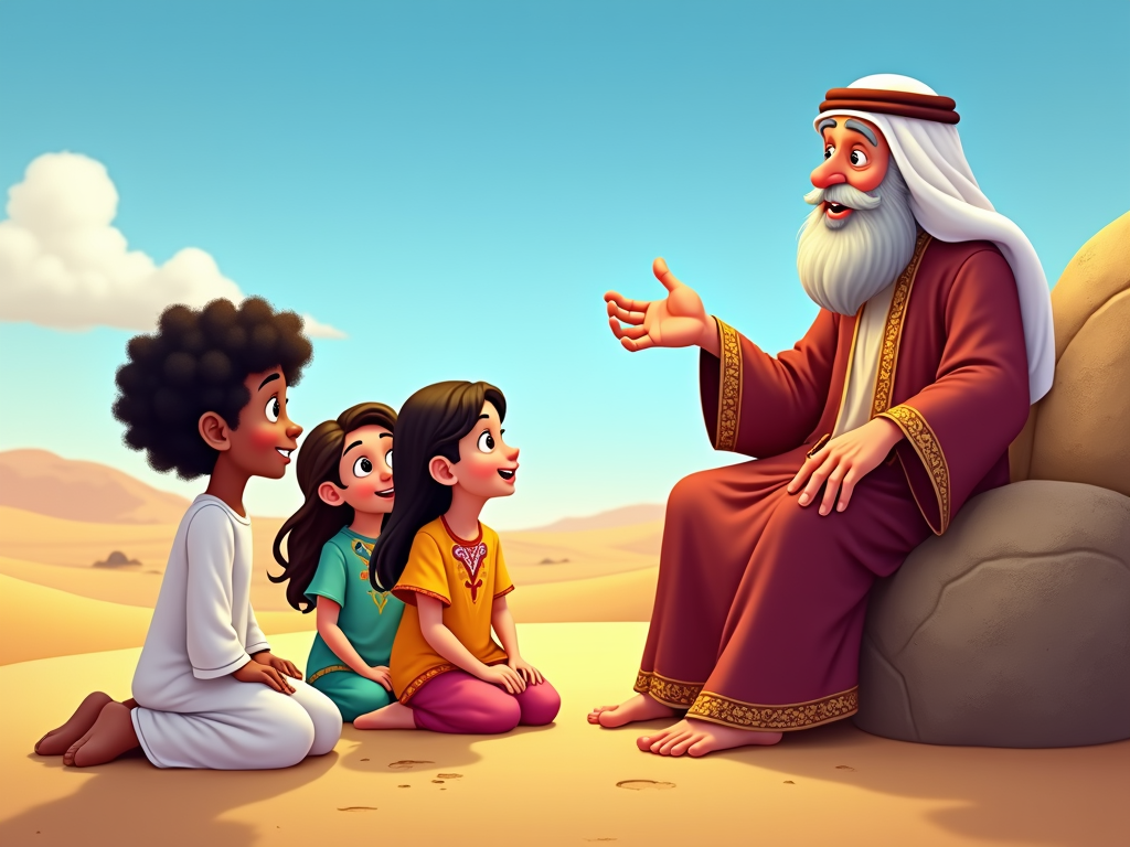 Include elements of Qatari folklore and legends in the stories, teaching kids about their heritage in a fun way.