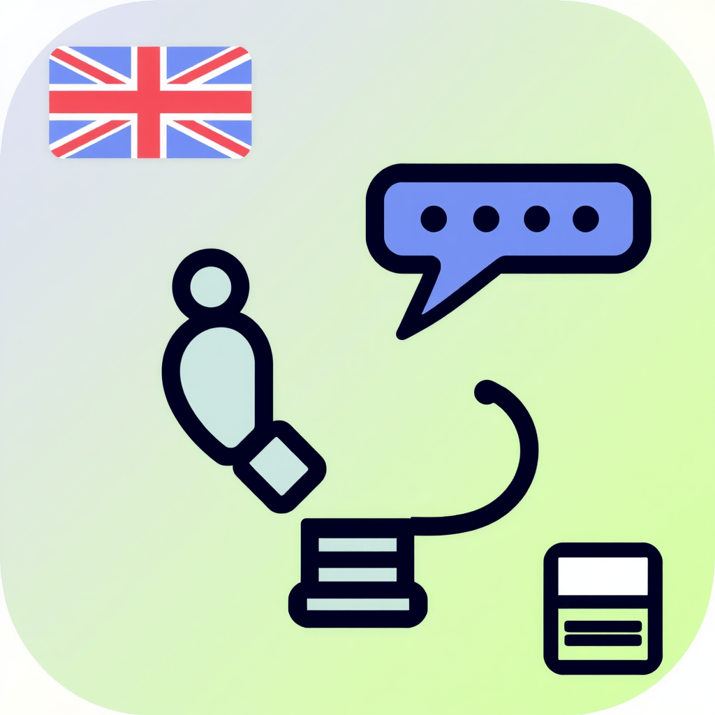 Translate to English: AI Technology Icons - AI Chatbot & Communication Icons