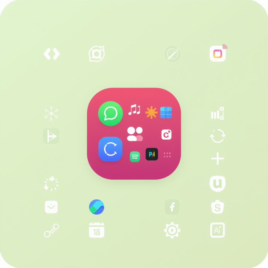 Personalized Icon Styles via AI: An AI system that learns user aesthetic preferences (e.g., minimalist, skeuomorphic, vibrant, dark mode) over time and automatically adjusts the visual style, theme, or even shape of the entire icon set for a tailored interface experience.