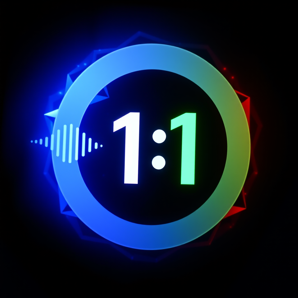 AI Aura Overlay on UI Elements: Existing television UI icons (like channel numbers, settings gear, or app icons) are augmented with a dynamic, colored 'aura' or subtle particle effect. This aura changes based on AI status: e.g., a soft blue pulse for 'listening', a swirling white for 'processing', a gentle green glow for 'task completed', and a pulsing red for 'error or requires attention'.