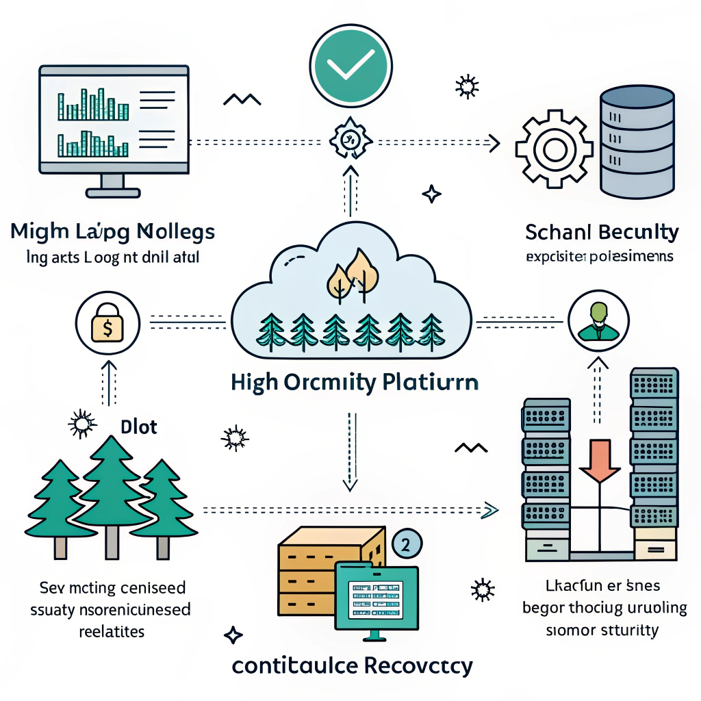 Scalable and Resilient Security Data Platform Pattern: Outline a pattern for a robust security data platform that can scale to handle massive volumes of log data, ensure high availability for logging, monitoring, and alerting components, and include data retention and recovery strategies.