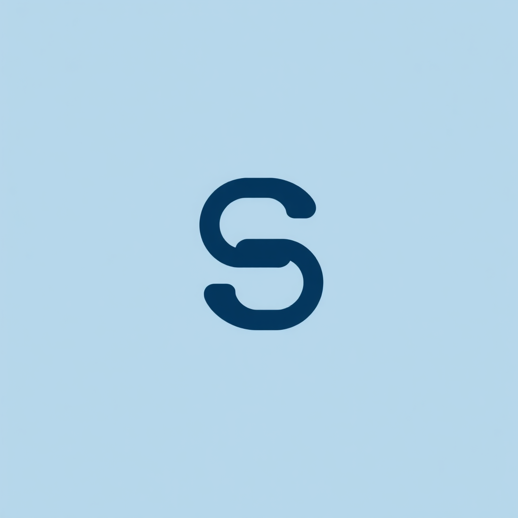 Sub-Design Idea 4 (Abstract Initial Mark): Develop a unique abstract symbol derived from the business's initials (one or two letters). This mark should be distilled to its most essential elements, forming a memorable and versatile shape. It should be strong enough to function as a standalone icon (e.g., for social media profiles) and also pair harmoniously with the full business name rendered in a clean, secondary typeface.