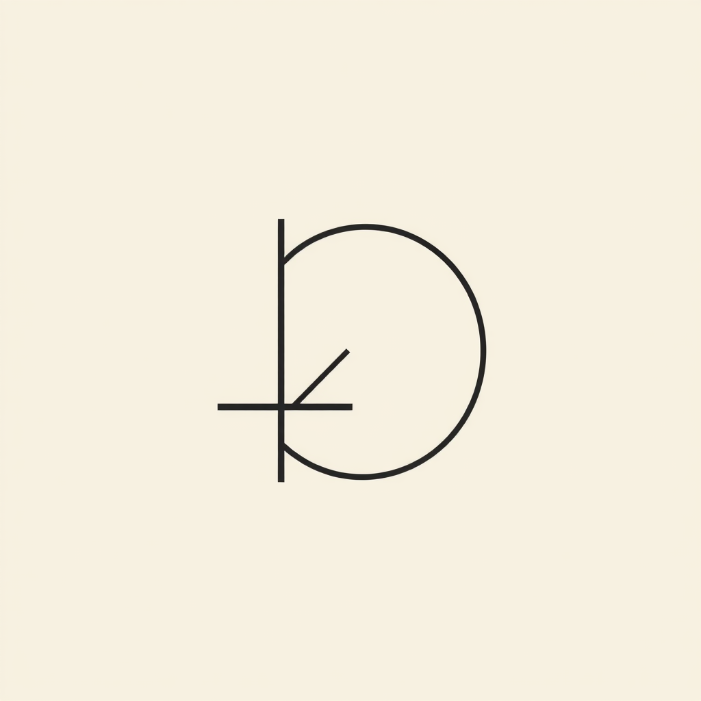 Simple Icon Idea: A minimalist design featuring a bold vertical line or rectangle for 'I' and a perfect circle for 'O'. These two basic geometric shapes are creatively intersected or placed in close proximity, with a subtle geometric accent (e.g., a small triangle, a shift in color) that abstractly incorporates the '25', perhaps through segmentation of the circle or an element breaking off the line.