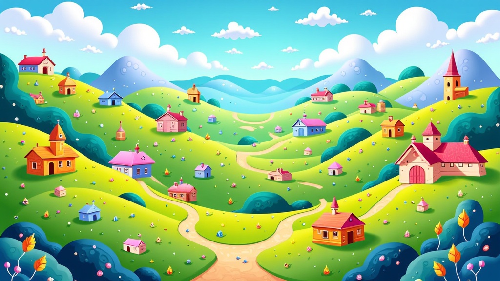 AI-Embellished Procedural Landscapes with Interactive Narrative Nodes: While base terrain is procedurally generated, AI specifically designs and illustratively details unique Points of Interest embedded with interactive narrative elements or puzzles that adapt to the surrounding generated environment's style.