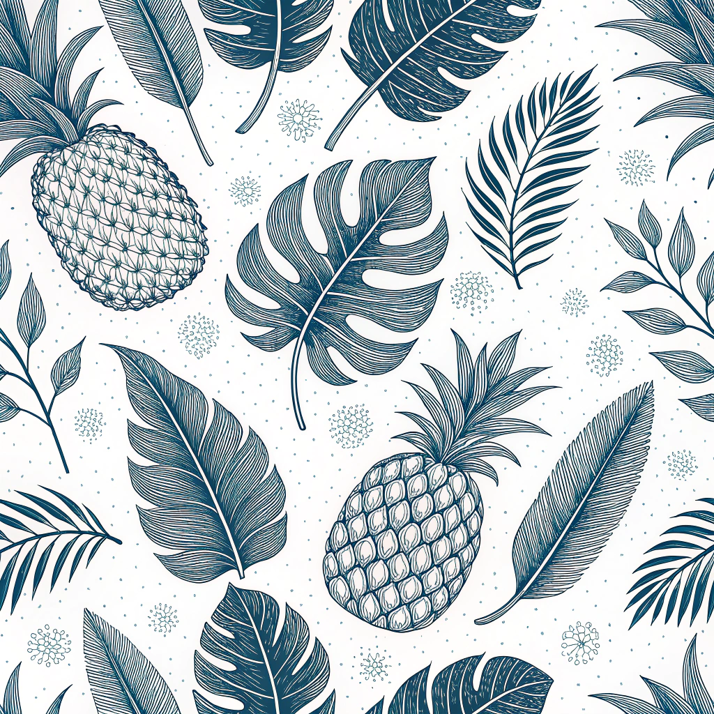 Mono-Dither Designs: Single-color patterns employing dithering or halftone techniques to create tonal variations and textures, avoiding heavy, solid ink blocks. This minimizes ink usage and simplifies the printing process (e.g., fewer screens), thus reducing water for screen preparation/washout or for water-based digital inks.