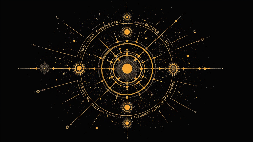 Lyrical Constellations/Abstract Glyphs: Create a design from abstract glyphs or shapes inspired by key themes or impactful words from both artists' lyrics. Arrange these elements like a celestial map or an abstract pattern where Kendrick's and SZA's 'stars' or 'symbols' connect and interact, forming a cohesive visual narrative of their duet.