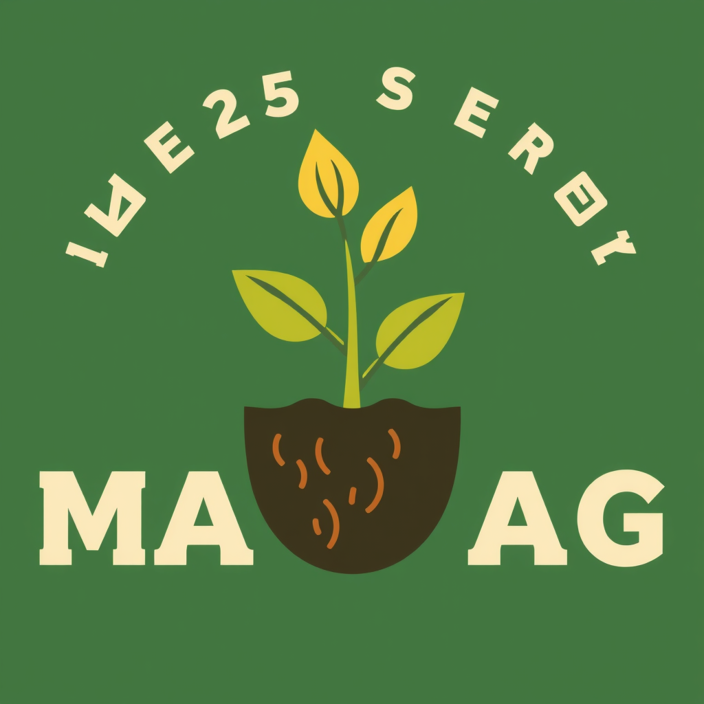 English Translation: Logo Design for the 2025 May Day Protests - Seeds of Change: Sprout & Tool Iconography for May Day